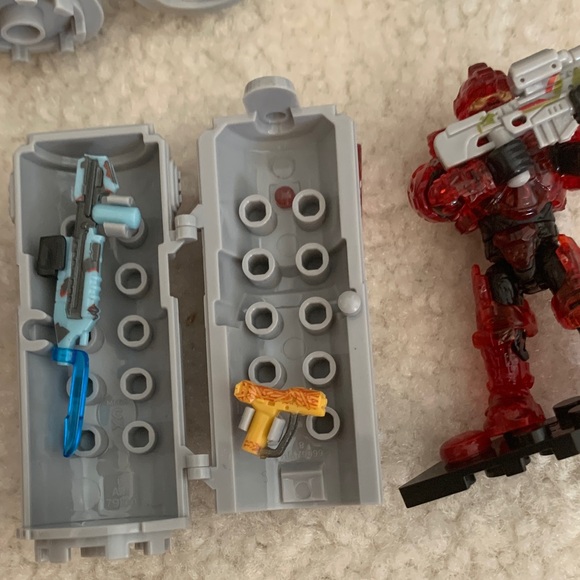 Mega Construx Lot of 4 Translucent Spartans Hellioskrill, Operators, Centurion.. - Picture 12 of 16